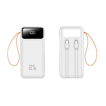 High-Capacity Power Bank | 22,500mAh Portable Charger with Digital Display | Dual USB Outputs for Fast Charging