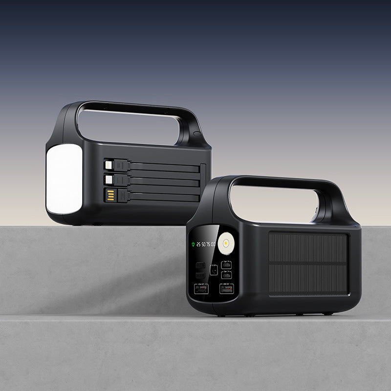 EcoSound | Portable Solar Speaker with LED Light & USB Charging | Ideal for Outdoor Adventures