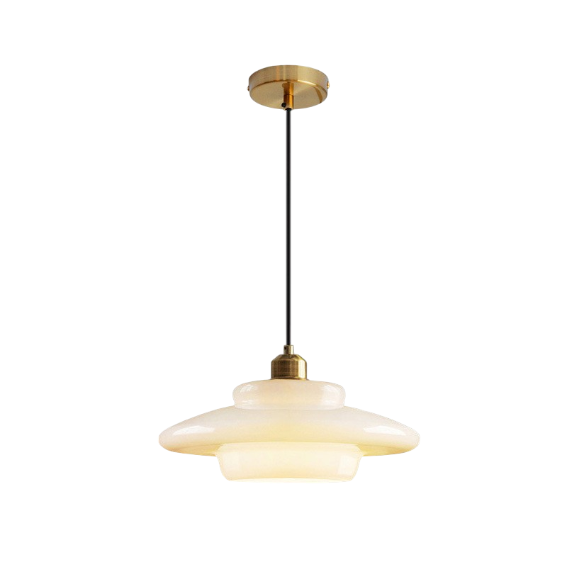 Frosted Glass Globe Ceiling Fixture E27 Socket for Kitchen Island Dining Table Hallway Entry Bedroom | White Mid-Century Drop Light for Livi