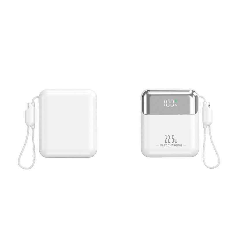 High-Efficiency Power Bank | 22.5W Quick Charge with LCD Display | Compact Portable Charger for On-the-Go Power