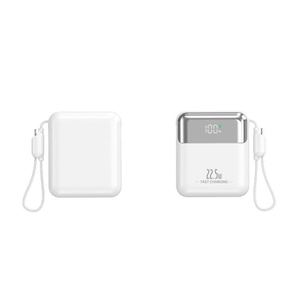 High-Efficiency Power Bank | 22.5W Quick Charge with LCD Display | Compact Portable Charger for On-the-Go Power