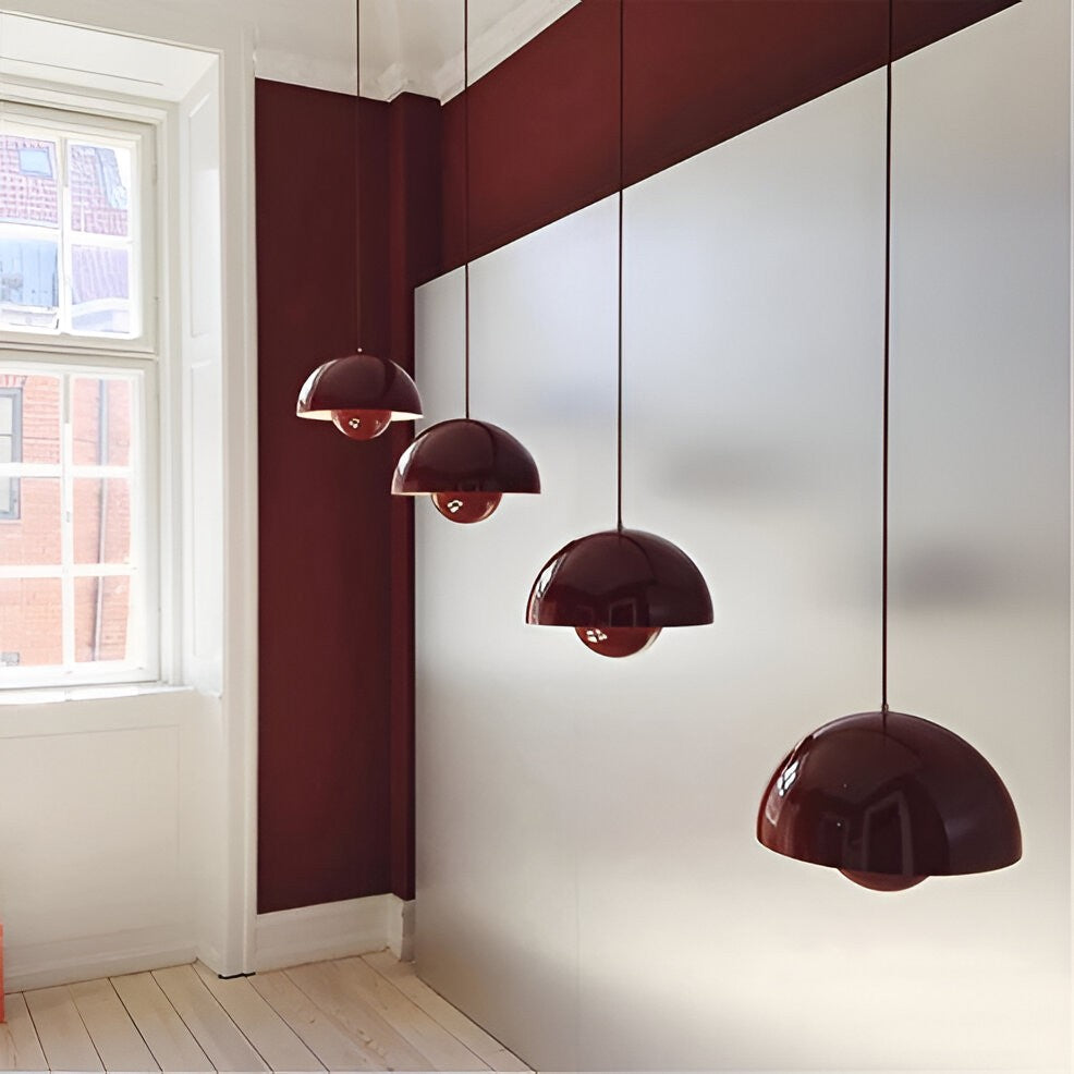 Round Modern Glass Pendant Ceiling Light