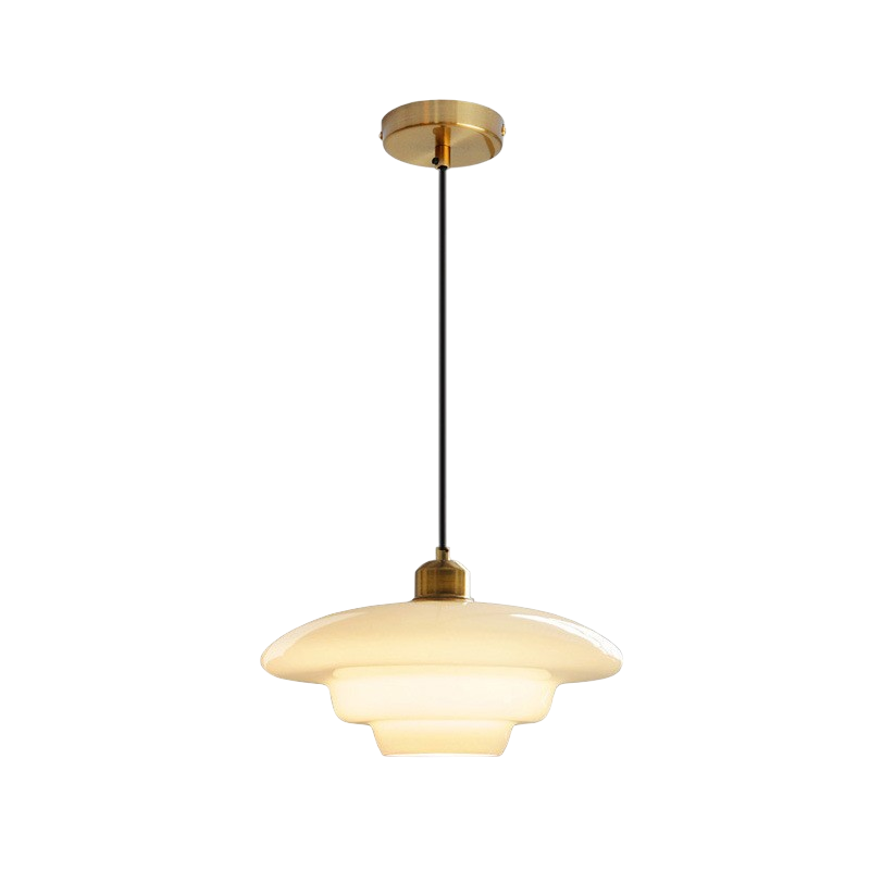 Frosted Glass Globe Ceiling Fixture E27 Socket for Kitchen Island Dining Table Hallway Entry Bedroom | White Mid-Century Drop Light for Livi