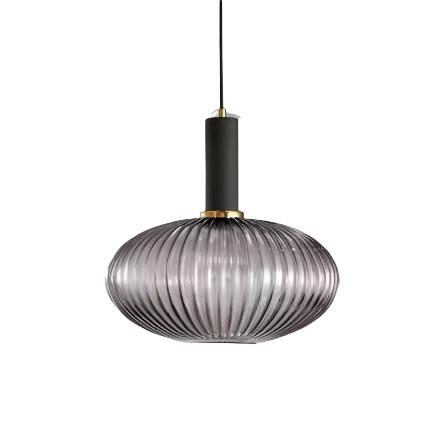 Tinted Glass Drop Ceiling Fixture E27 Socket 12 in Shade for Dining Room Kitchen Island Bar Lounge Adjustable Cord Scandinavian Inspired Hom