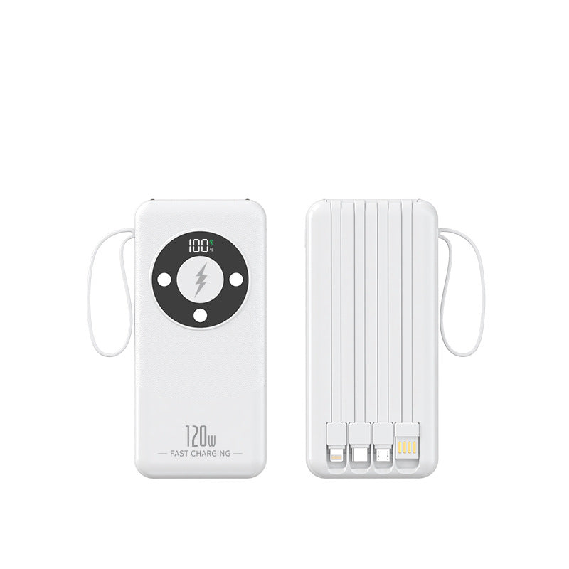 High-Performance Power Bank with Intelligent Charging Display | Fast 120W Charging for On-the-Go Convenience