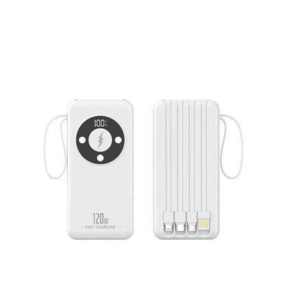 High-Performance Power Bank with Intelligent Charging Display | Fast 120W Charging for On-the-Go Convenience