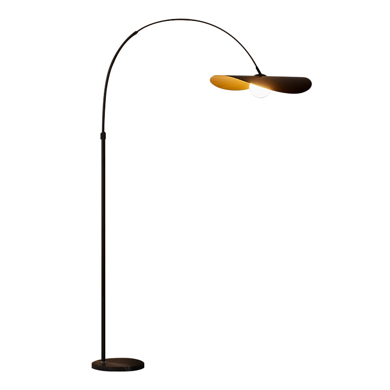 Curved Arc Standing Lamp with LED Height-Adjustable 71–79 Inch Iron Design for Reading Nook Bedroom Office Modern Minimalist Overhead Task L