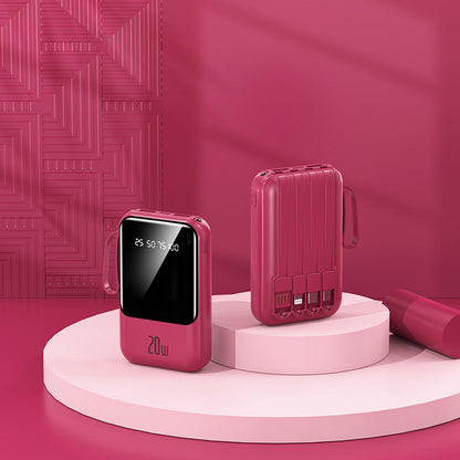 Portable Charger | Power Bank with Fast USB-C Charging & Digital Display | Compact Design for On-the-Go Use