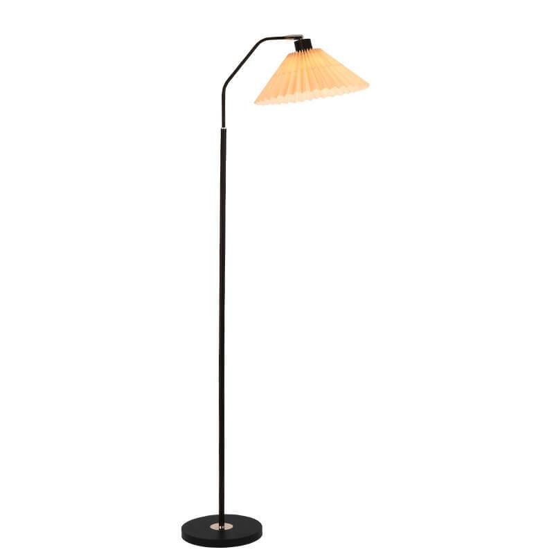Adjustable Standing Lamp for Living Room & Bedroom 58.7 in Tall Metal Frame Black Finish E26 Socket 3 Light Temperatures LED Compatible Home