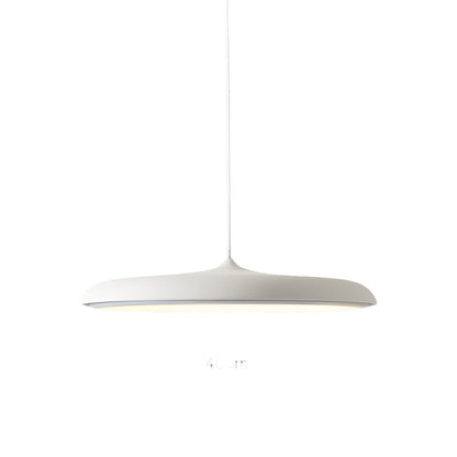 LED Disc Ceiling Fixture 10 in Rose Gold 4000K Adjustable Height for Kitchen Dining Room Bedroom Modern Floating Lamp Neutral White