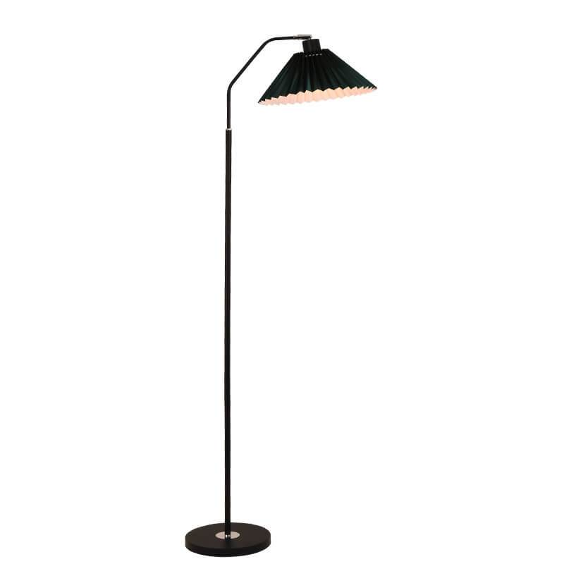 Tall Standing Lamp with Fabric Shade 59 in Adjustable 3-Color Temperature Plug-in Light for Living Room Bedroom Corner Reading Scandinavian
