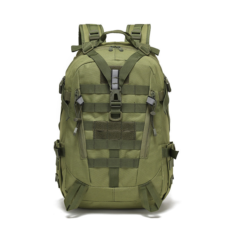 40L Tactical Backpack with Laptop Sleeve & MOLLE Webbing – Waterproof Hiking Daypack for Camping, Travel & Outdoor Adventures