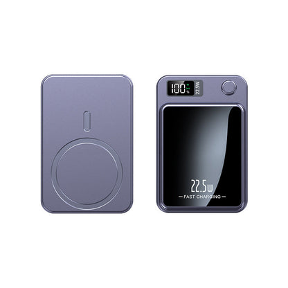 20000mAh High-Speed Wireless Battery Pack with Digital Display & Qi Charging for iPhone Android Tablets