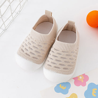 Toddler Non-Slip Sock Shoes – Breathable Mesh First Walkers for Baby Boys & Girls, Soft Sole Indoor Outdoor Footwear