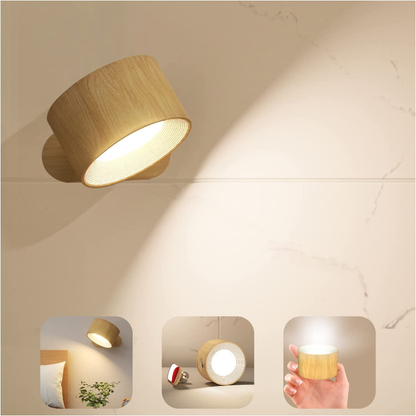 TURNELLE – Cordless LED Wall Lamp for Versatile Interior Lighting