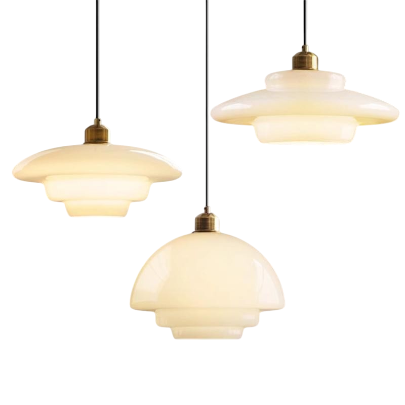 Frosted Glass Globe Ceiling Fixture E27 Socket for Kitchen Island Dining Table Hallway Entry Bedroom | White Mid-Century Drop Light for Livi