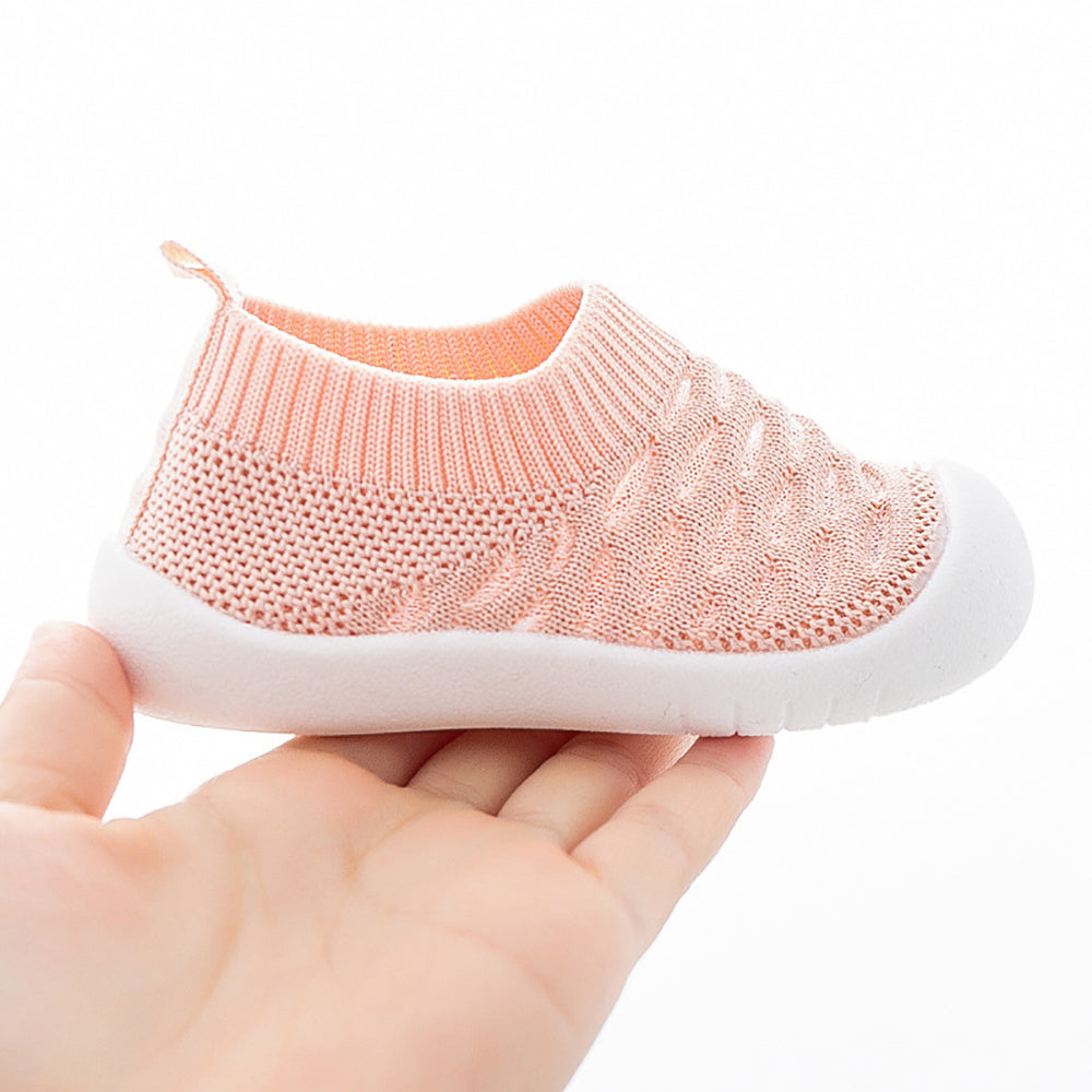 Toddler Non-Slip Sock Shoes – Breathable Mesh First Walkers for Baby Boys & Girls, Soft Sole Indoor Outdoor Footwear