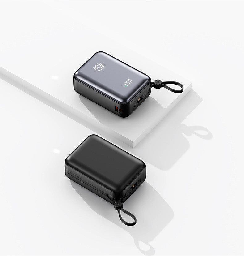 Power Bank | Portable Charger with LED Display & Smart Charging | Compact Design for On-the-Go Power