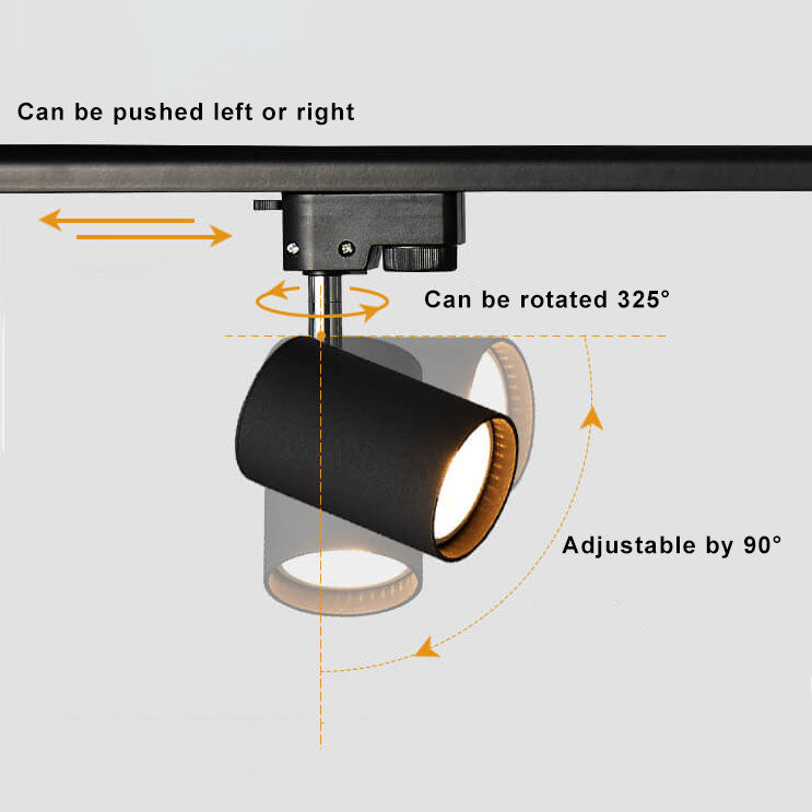 Adjustable LED Ceiling Spotlight Bar — 3, 4, or 5 Heads with Rotatable Track Mount for Kitchen, Living Room & Bedroom