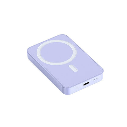 Portable Charger | Induction Power Bank with Integrated Cable Management | High Capacity for Effortless Charging
