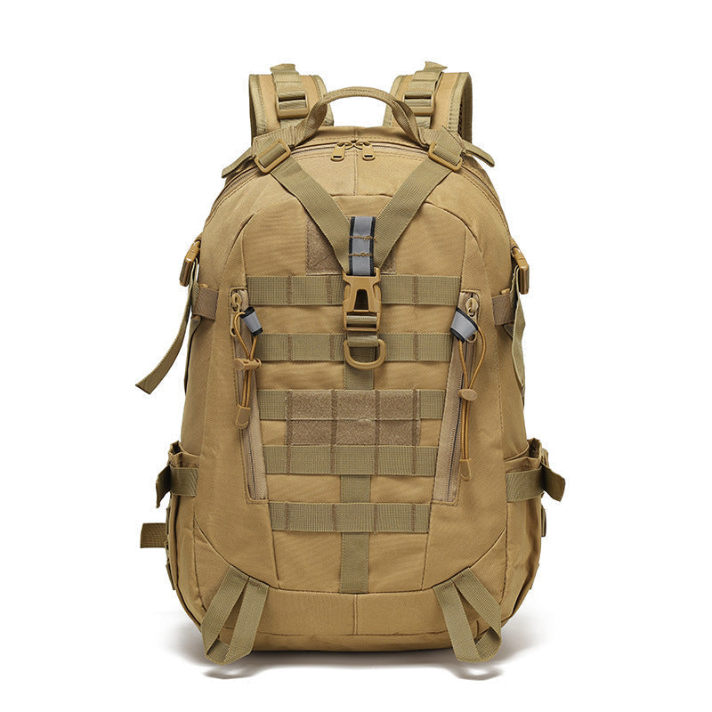 40L Tactical Backpack with Laptop Sleeve & MOLLE Webbing – Waterproof Hiking Daypack for Camping, Travel & Outdoor Adventures