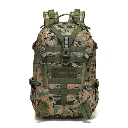 40L Tactical Backpack with Laptop Sleeve & MOLLE Webbing – Waterproof Hiking Daypack for Camping, Travel & Outdoor Adventures