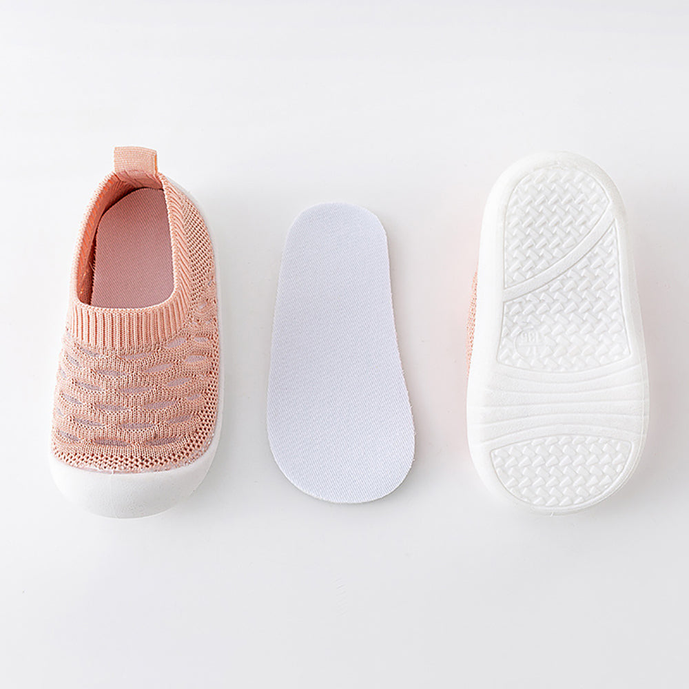 Toddler Non-Slip Sock Shoes – Breathable Mesh First Walkers for Baby Boys & Girls, Soft Sole Indoor Outdoor Footwear