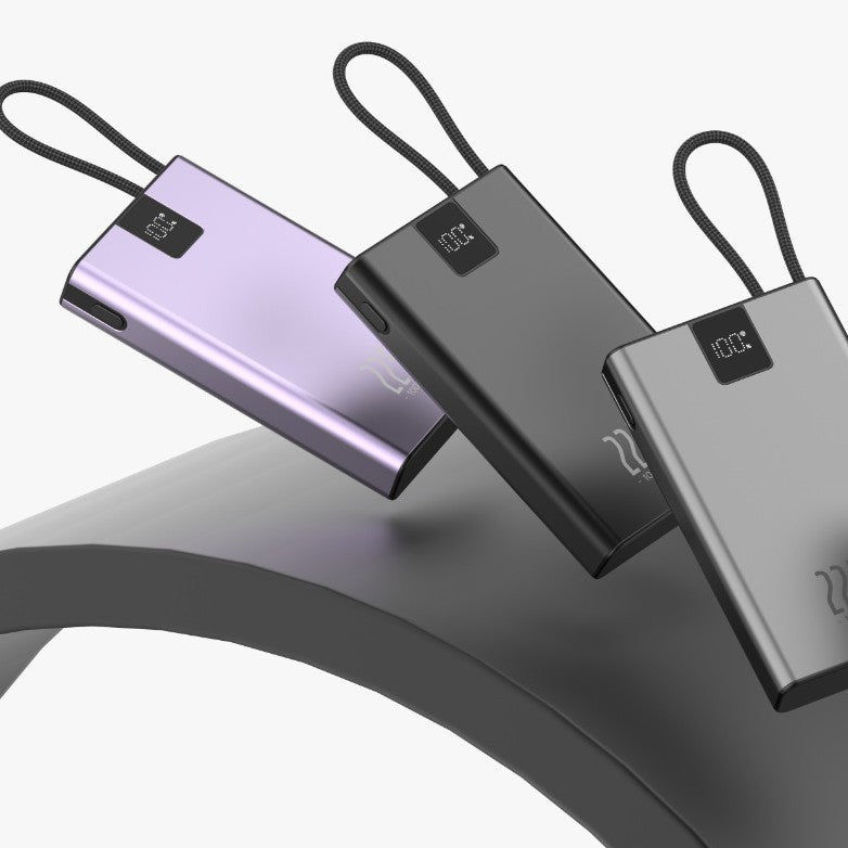 Portable Charger | 10000mAh Power Bank with Smart LED Display | Fast Charging for All Devices