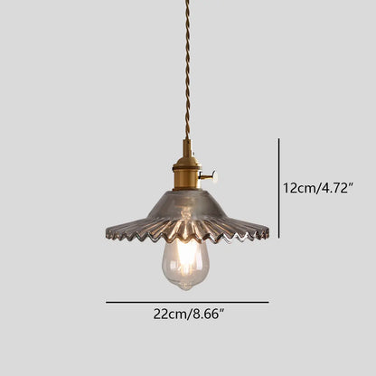 Adjustable Height Pendant Light with Clear Glass Shade Bronze Finish for Dining Table Kitchen Island Living Room Overhead Lighting