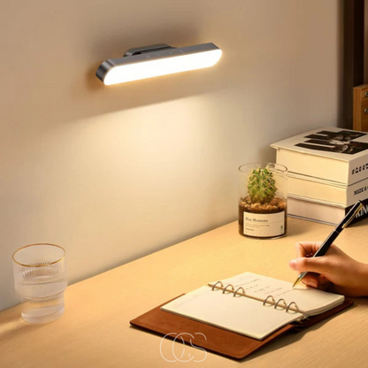 Rechargeable Magnetic LED Wall Light 12 Inch Dimmable Battery Powered Reading Lamp Portable Touch Control Aluminum Hallway Bedroom Closet Li