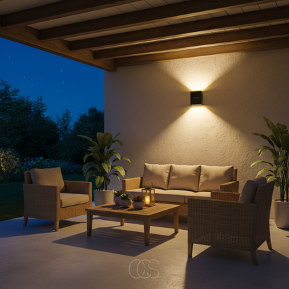 Solar Motion Sensor Outdoor Wall Light – Waterproof IP65 Wireless LED Sconce for Patio, Deck & Yard