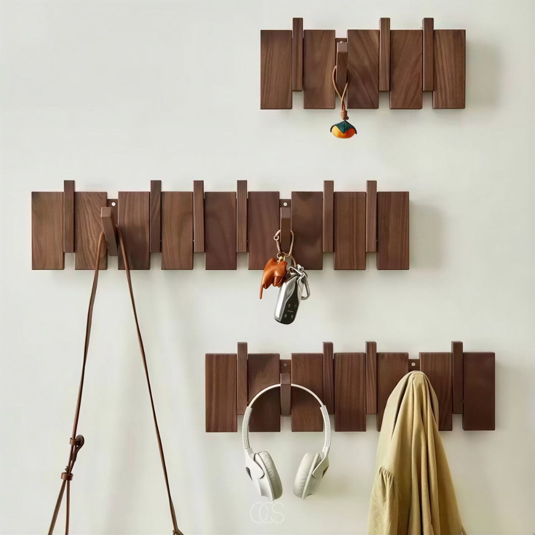 OAKRHYTHM – Piano-Style Coat Rack for Stylish Wall Storage