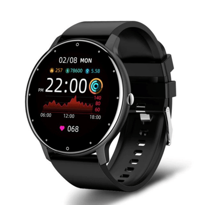 Fitness Smartwatch with Heart Rate Monitor, Call & Text Alerts, Bluetooth Activity Tracker for iPhone & Android