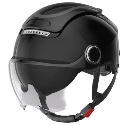 Open Face Motorcycle Helmet with Dual Lenses & Breathable Design | Lightweight Comfort for Summer Rides