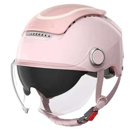 Open Face Motorcycle Helmet with Dual Lenses & Breathable Design | Lightweight Comfort for Summer Rides