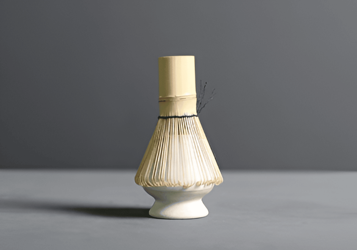 Ceramic Matcha Bowl Set with Bamboo Whisk, Spoon & Holder for Traditional Tea Making in Modern Kitchens