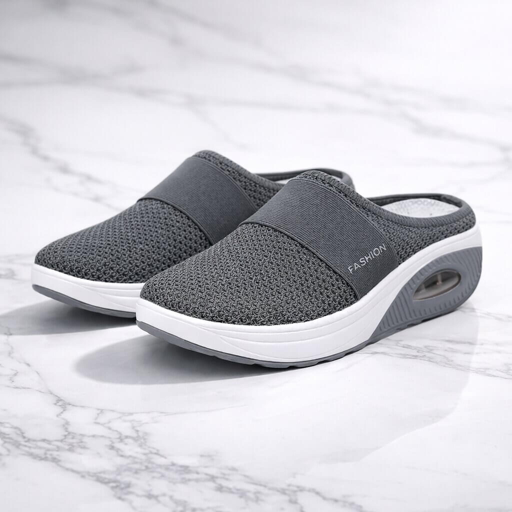 Cozy Mesh Slippers for Daily Comfort - Supportive Indoor Footwear