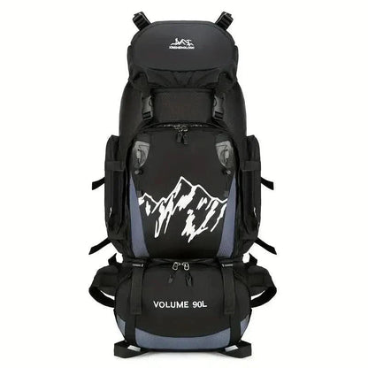 Ortekor OutdoorHaven | 90L Waterproof Hiking Backpack with Ergonomic Design | Spacious and Durable for Outdoor Adventures