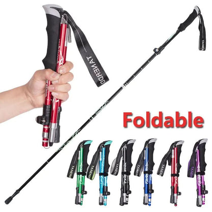 Outdoor Essentials | Ultralight Trekking Poles with Adjustable Length | Durable Support for Hiking Adventures