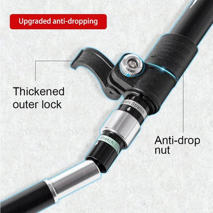 Outdoor Essentials | Ultralight Trekking Poles with Adjustable Length | Durable Support for Hiking Adventures