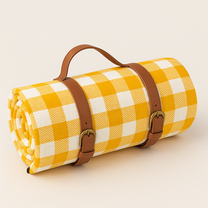 Picnic Blanket Waterproof for Camping, Large Waterproof Picnic Blanket with Soft Acrylic Top, Foldable Beach Blanket Mat