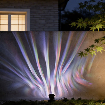 Outdoor Projection Mood Light with Adjustable Angle – 20W LED Warm White Spotlights
