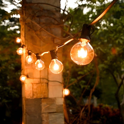 Outdoor String Lights | LED Ball Design with Waterproof Features | Energy-Efficient Patio Lights for Versatile Ambiance