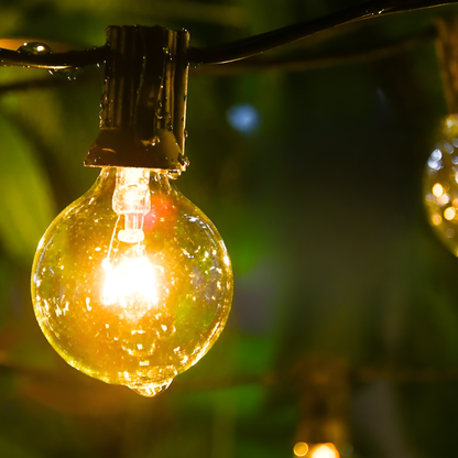 Outdoor String Lights | LED Ball Design with Waterproof Features | Energy-Efficient Patio Lights for Versatile Ambiance