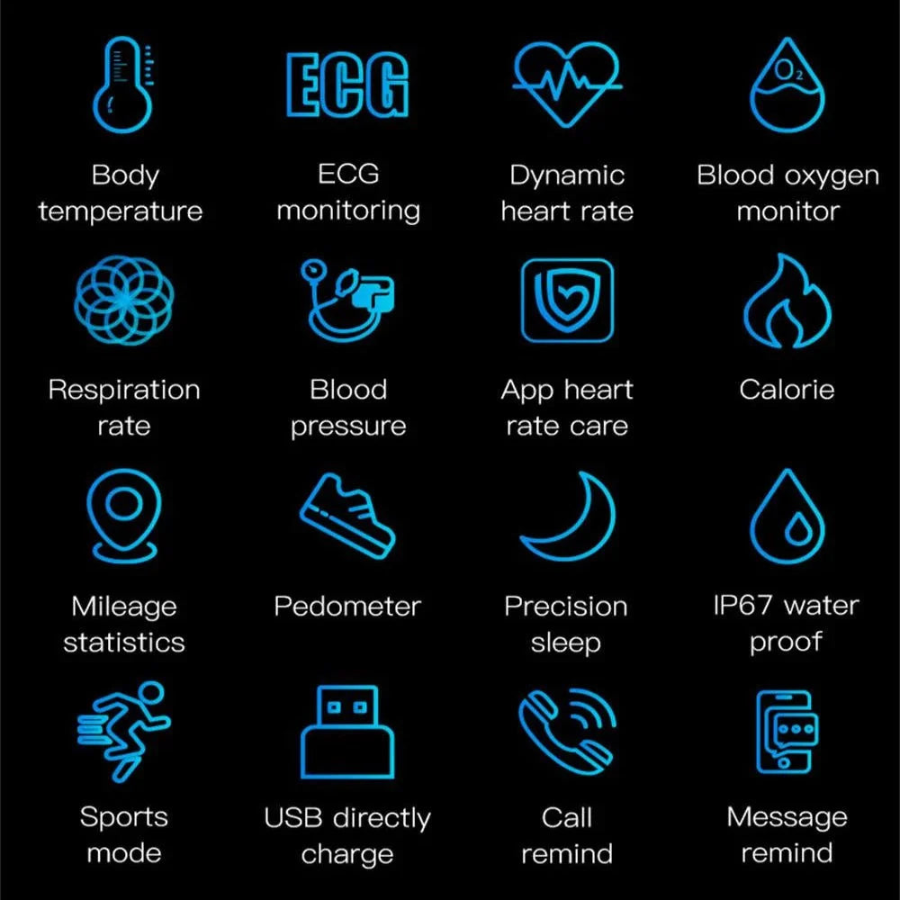 HealthTrack Pro: Advanced Smartwatch with ECG & Sleep Insights