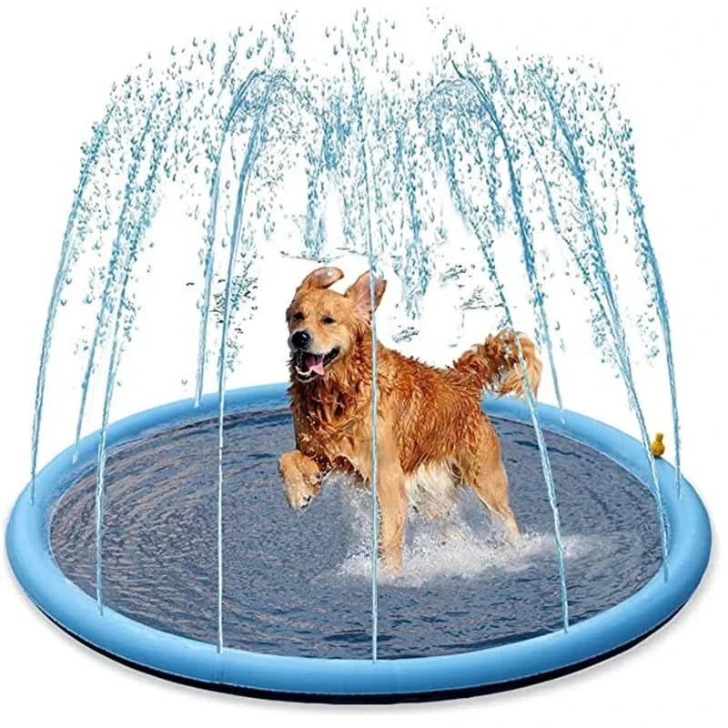 PETHYDRA | Interactive Dog Water Mat with Built-In Sprinkler for Summer Fun