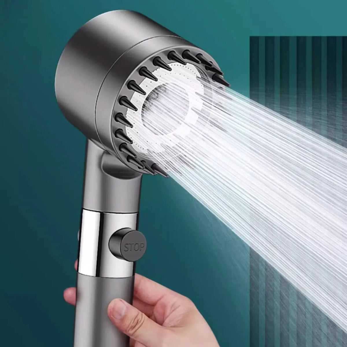 VITALSHOWER – High-Pressure Shower Head with Water Filtration