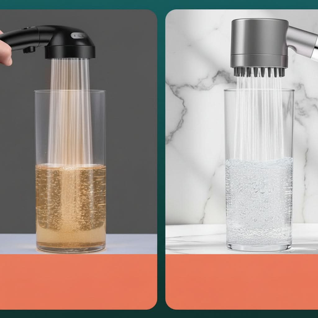 VITALSHOWER – High-Pressure Shower Head with Water Filtration