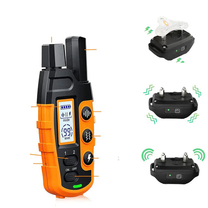 Pawfey Dog Training Collar | Waterproof, Rechargeable, 1000m Range, E Collar for Dogs