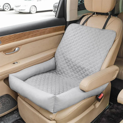 Pawmodo | Waterproof Dog Car Seat Cover with Anti-Soil Protection | Portable Travel Bed for Small & Medium Dogs